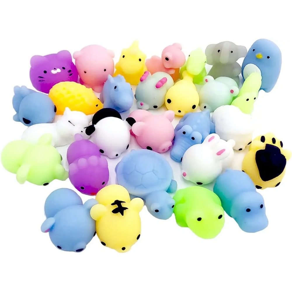 🐸 6 COLORFUL MOCHI SQUISHYS 🐸